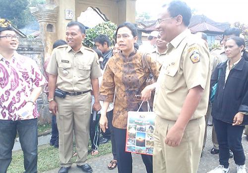 Kunjungan Direktur Bank Dunia di Bangli